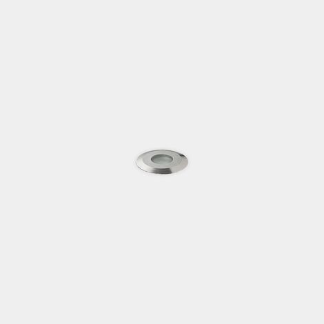 LEDS C4 Gea Spot encastrable extérieur 5 cm, LED 0,5 W, 3000 K, IP65, finition aluminium mat
