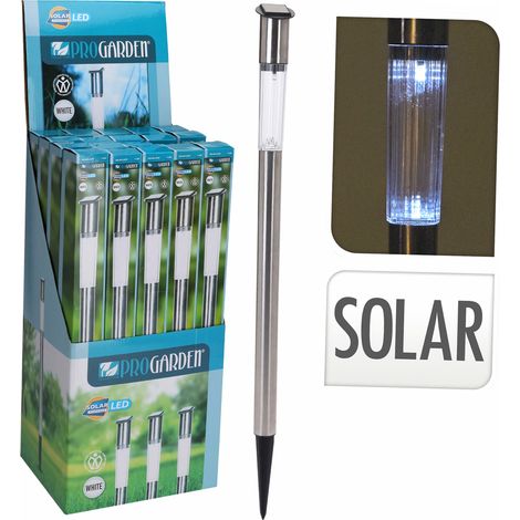 Lampe solaire moderne 70 cm ProGarden