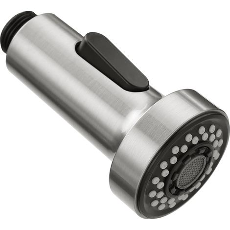 Tête de Pulvérisation de Robinet Cuisine G 1/2, Tête de Pulvérisation Économiseur d'eau, Tête de Pulvérisation de Robinet Cuisine de Remplacement avec Bouton de Commande (1/5)