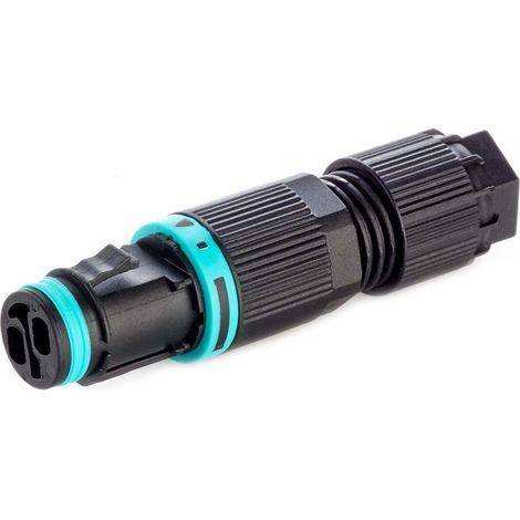 Connecteur d'éclairage RS PRO, 2 pôles , 1 voie , Montage sur câble ( Prix pour 1 )