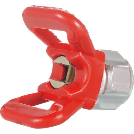 Accessoire de peinture en aérosol outil universel pistolet sans air siège de protection de buse à pointe plate (1/5)