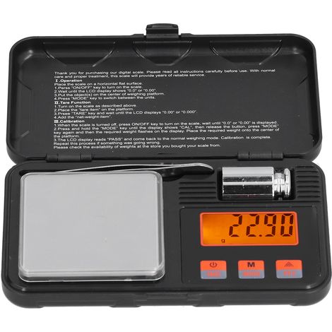 Mini balance de précision pour bijoux, balance électronique à écran LCD, balance de poche numérique, balance de cuisine haute précision pour la cuisine et la pâtisserie (1/5)
