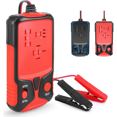 Testeur de relais automatique, vérificateur de batterie 12 V, détecteur de tension universel pour outil de diagnostic de voiture (1/5)