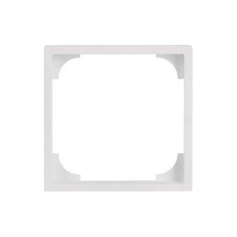 Plaque de finition Busch-jaeger 1747 bsi-884 thermoplastique mat blanche
