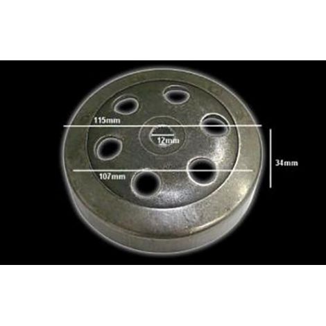 Kupplungsglocke für chinesischen Roller Shenke 50 Solana, neu (1/3)
