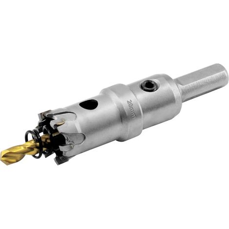 Scie Cloche de TCT Carbure en Métal, Tungstène Foret Trépans pour Métal, l'acier inoxydable, fonte, fer, Aluminium, laiton et plastique (1/5)