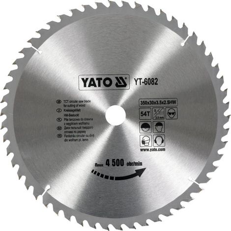 Yato YT-6082 lama di sega circolare 35 cm 1 pezzo(i)