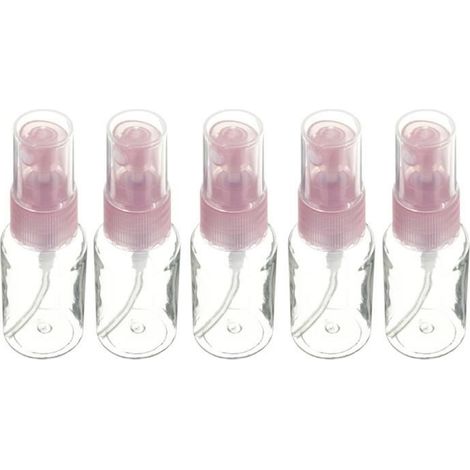 5pcs 50ml Flacon Vaporisateur Vide pour Voyage(Couleur aléatoire)