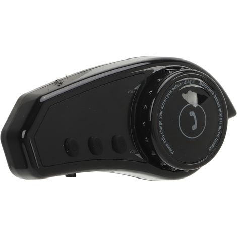 Kit oreillette Bluetooth pour casque avec batterie intégrée, idéal pour écouter de la musique sur vélo électrique ou moto. (1/5)