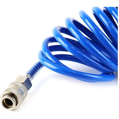 Tuyau spiralé pour air comprimé PE 5x8mm 20m PT-05 AMIO-02604 (1/4)