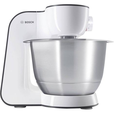 [GEBRAUCHT] B-Ware Bosch MUM50123 Küchenmaschine 800W 3,9L Edelstahl BPA-frei 3D PlanetaryMixing