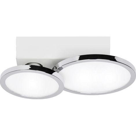 LightMe LM85654 LED-Deckenleuchte LED GU10 16 W Chrom
