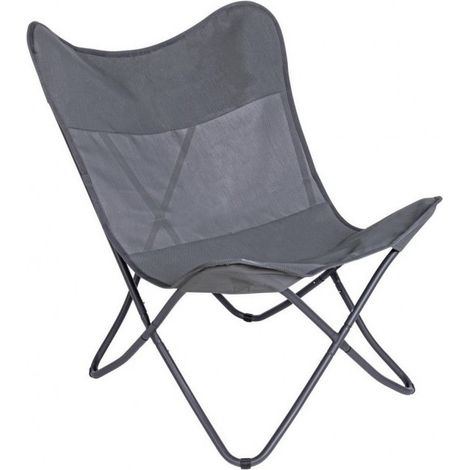 Sessel Butterfly Camping Gabicce grau 77,5x81x89h cm (1/5)