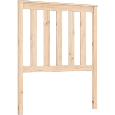 Maison Exclusive - Testiera per Letto 81x6x101 cm in Legno Massello di Pino