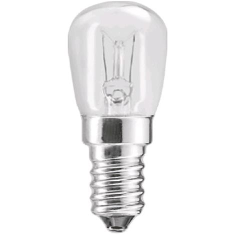 LAMPADINA PER FRIGORIFERO luce chiara 15W E14 10 PZ