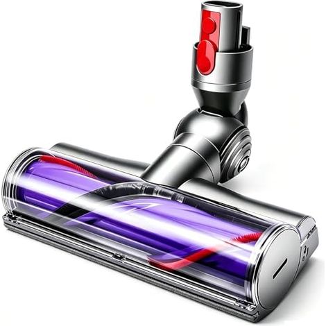 Brosse pour Dyson V7 V8 V10 V11 V15 Motorhead, Tête de Brosse Turbine Rotative de Rechange pour Aspirateur SV10 SV11 SV12 SV14 SV17, Brosse Motorisée pour Tapis et Sols Durs Pièce de (1/5)