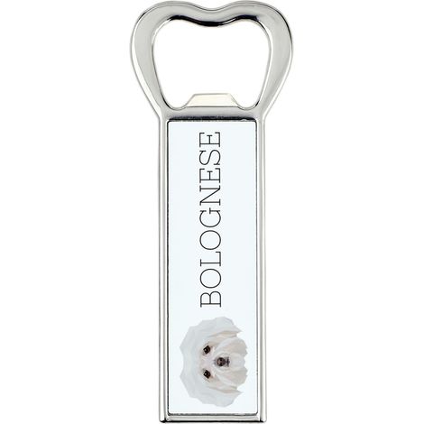 Bolognese - abrebotellas con foto e inscripción para cerveza Art-Dog (1/5)