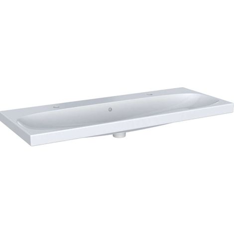 Geberit Acanto lavabo, 2 trous pour robinetterie à gauche/à (1/3)