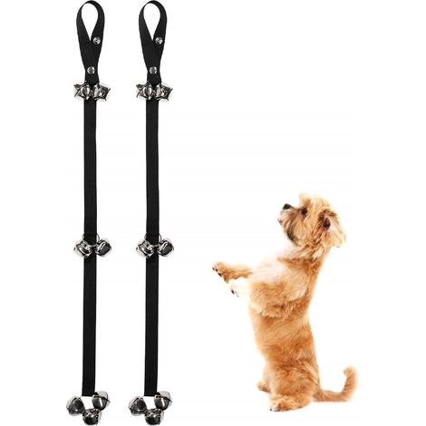 Sonnette Pour Chien - Corde Nylon Réglable 83,5 À 86,5 Cm - Pour Dressage Porte - Lot De 2 (1/5)