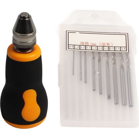 Mini perceuse à main, micro-perceuse multifonctionnelle, portable et précise, idéale pour les amateurs de bricolage. (1/5)
