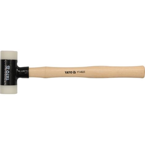 Marteau Yato yt-4626 non-rebondissant manche bois 490g