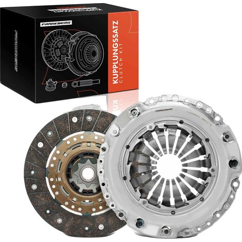 Kupplungssatz, Durchmesser 228 mm, Anzahl der Zähne 20, Kompatibel mit inländischen und europäischen Fahrzeugen, OEM-Nummern 55569127, 55587528 (1/5)