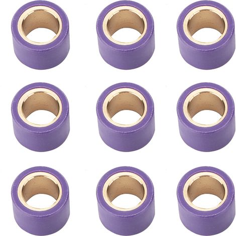 9PCS 18x14mm Variatorrollensatz Hochleistungs-Rennersatz für 152QMI 157QMJ GY6 125cc 150cc Roller.