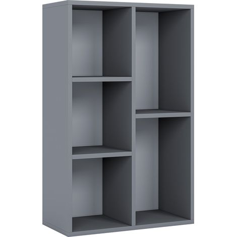 5 Cube Storage Unit, Grey (1/5)