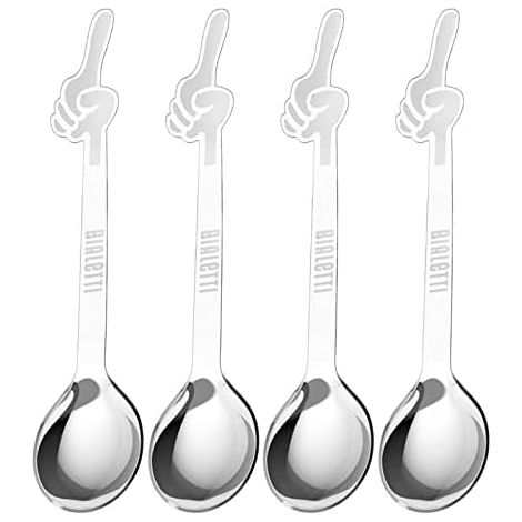Bialetti Juego de Cucharas Espresso Acero Inoxidable (1/4)