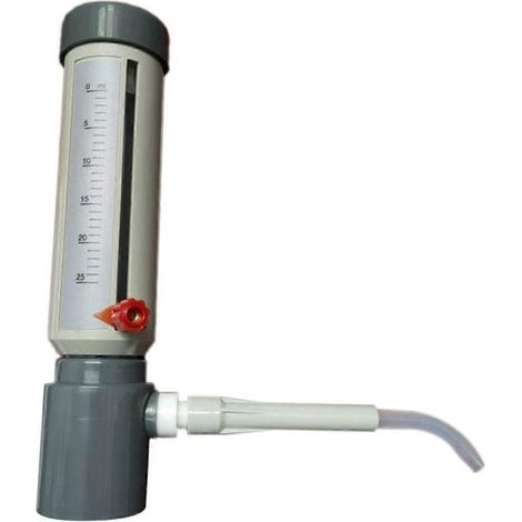 Halbautomatischer, sparsamer Flaschenspender für Flüssigkeiten, Hülsentyp, 5–25 ml, einstellbar (1/5)