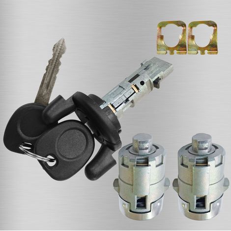 Convient aux serrures complètes de véhicules Cadillac et Chevrolet, aux verrous de contact en plastique longs, à 2 clés et aux accessoires automobiles. (1/4)