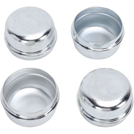 Capuchons anti-poussière pour essieu de remorque, 1.98 pouces, couvercles de graisse pour roulement en acier, pour bateau et véhicule de Camping de 2000 à 3500 lb, 4 pièces (1/5)
