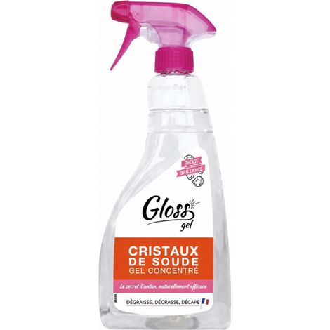 Gloss Kristallsoda Reinigungsmittel Transparent 750 ml (1/2)