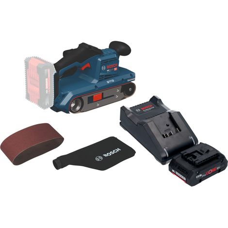 Ponceuse à bande sans fil Bosch GBS 18V-75 18 V 76 x 533 mm sans balais + 1 batterie ProCORE 4,0 Ah + chargeur (1/5)