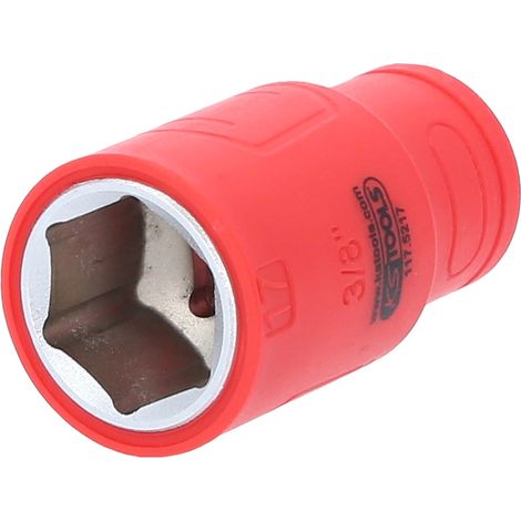KS Tools 3/8 Isolierte Stecknuss, 17 mm (1/5)