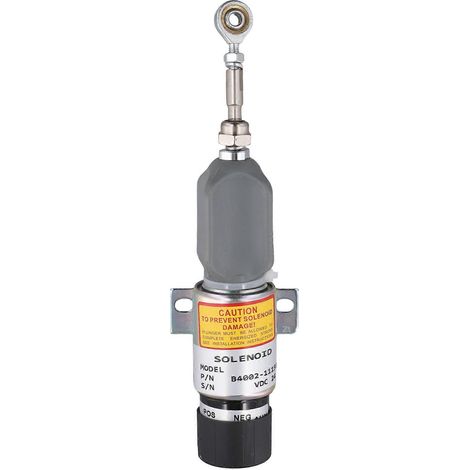 Électrovanne d'arrêt de carburant 24 V pour pelle Komatsu PC60/120/200/-7, électrovanne de coupure de flamme B4002-1115030 (1/5)