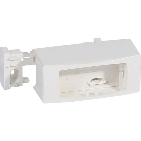 Cadre appareillage DLPLUS H12,5 1 poste étroit en saillie - LEGRAND - 031457 (1/2)