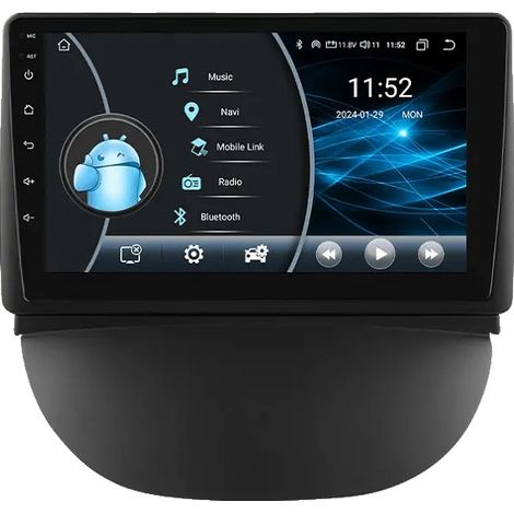 Autoradio, Lecteur Multimédia, Compatibilité Smartphone, compatible avec Renault Symbol 2003 - 2008 Sans Fil, W1 (2 Go 32 Go) avec 4G LTE (1/2)