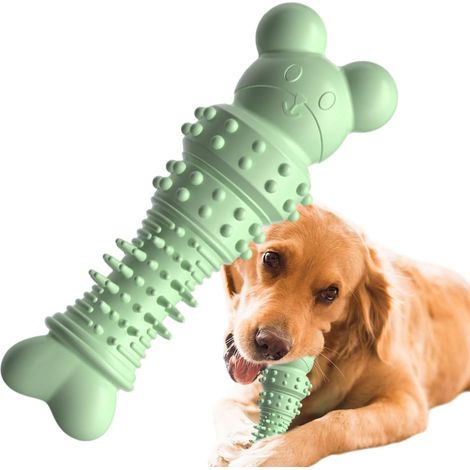 Dog Chew Toys Pet Toys,Bear Shaped Bone, Interactive