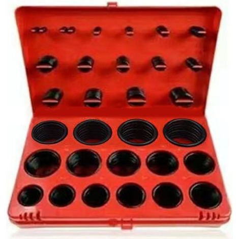 Assortiment de joints toriques en caoutchouc étanches pour réparation automobile, résistants à l'huile, norme américaine (1/5)