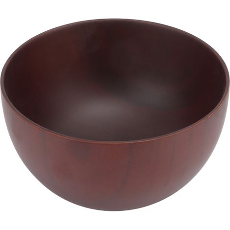 Bol à nouilles en bois avec motif unique de grain de bois, bol à soupe japonais pour salade de riz maison (1/5)