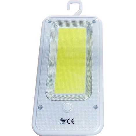 WIEDERAUFLADBARE 9-W-COB-LED-NOTLEUCHTE FÜR SCHRÄNKE, HAKEN, CAMPING TE-B0213