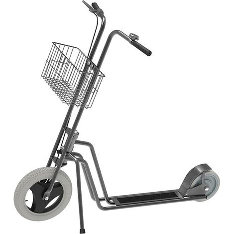 Kongamek Scooter 1250x645x1070mm Gummibereifung mit 150kg Tragkraft und Bremse