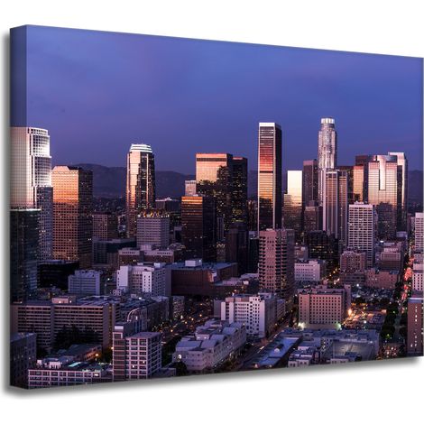 Leinwanddruck Architektur von Los Angeles 40 x 30 cm