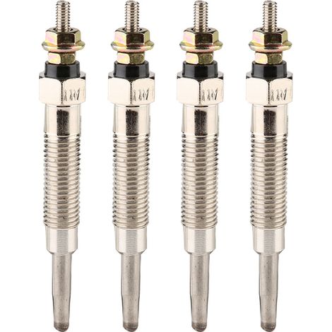 4 bougies de préchauffe diesel compatibles MITSUBISHI PAJERO SHOGUN 1994-1999 2.8 TD (1/5)