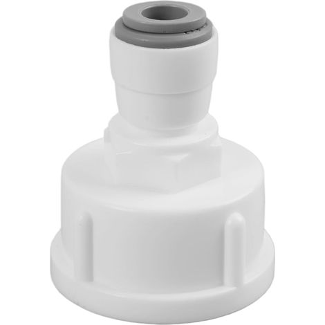 Raccord Tuyau Eau Frigo,raccord Rapide 1/4" Vers Femelle 3/4" Pom,connecteur Universel Pour Osmoseur, Purificateur, Réfrigérateur Américain (1/5)