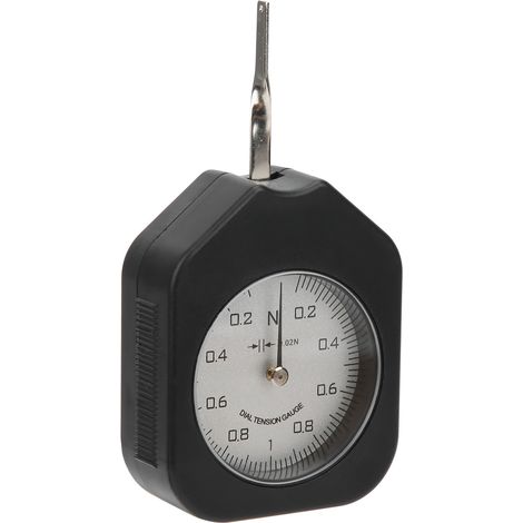 SEN-1-1 Zugspannungsmessgerät mit Skala, 1N, Einzeiger-Tensiometer, tragbares Zugspannungsmessgerät (1/5)