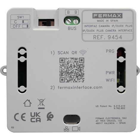 Interfaz cámara ip duox plus con configuración wifi y protocolo rtsp integrado