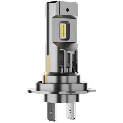 Ampoule LED H7 55 W 15 000 lm, lampe de remplacement halogène, mini design 1:1, aucun adaptateur requis, paquet de 2 (1/5)
