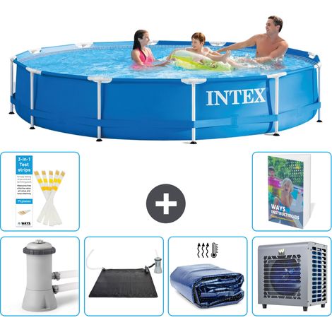 Frame Pool Rund - 366x76 cm - 7-teilig  S216 (1/5)